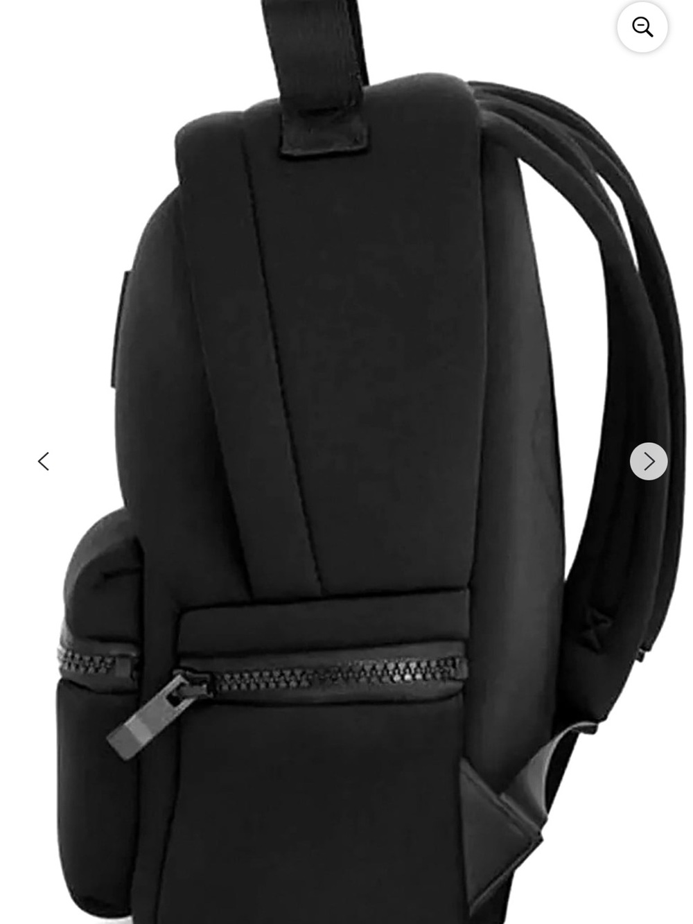 ALO Yoga Black Neoprene Backpack